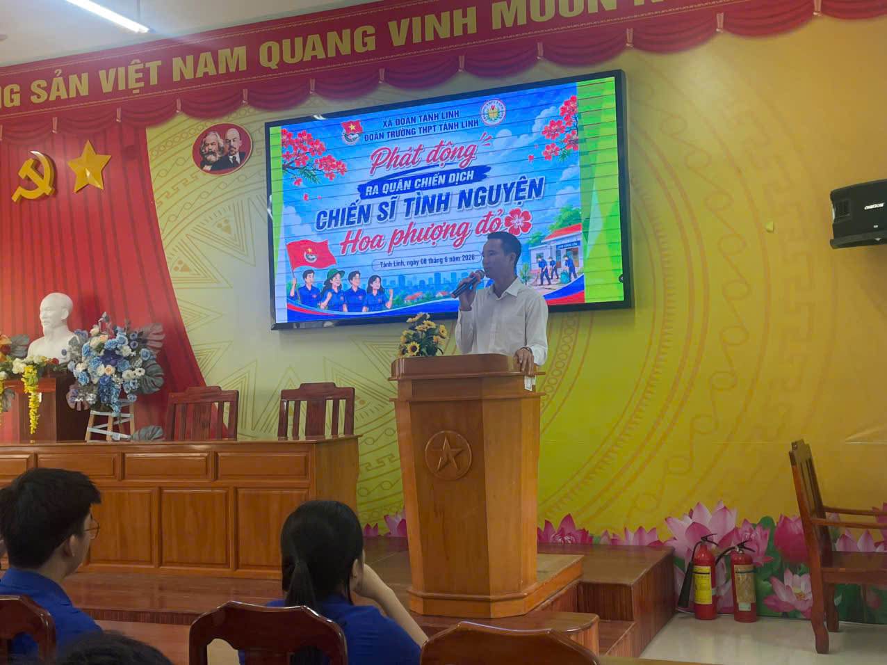 ĐOÀN TRƯỜNG THPT TÁNH LINH PHÁT ĐỘNG CHIẾN DỊCH 